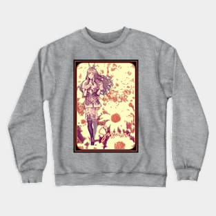 Sumia gives it her best shot! Crewneck Sweatshirt